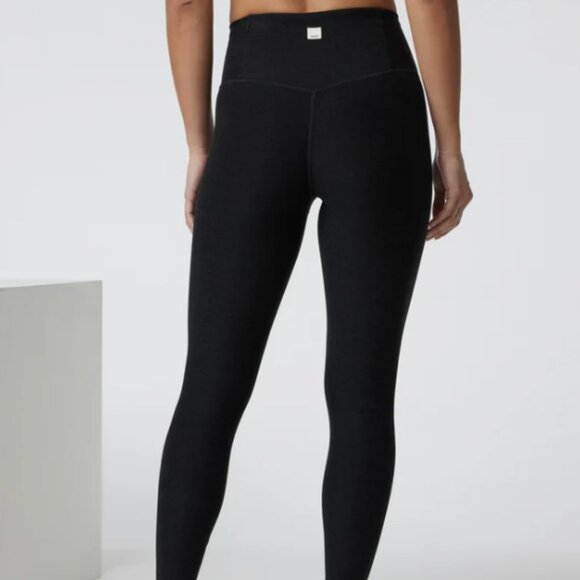 Vuori Pants - VUORI Clean Elevation Legging Women's Small Black Heather Leggings Activewear